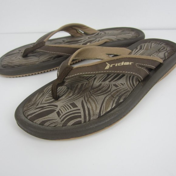 Rider Other - Mens Rider Brown Flip flop Sandals Size 10M